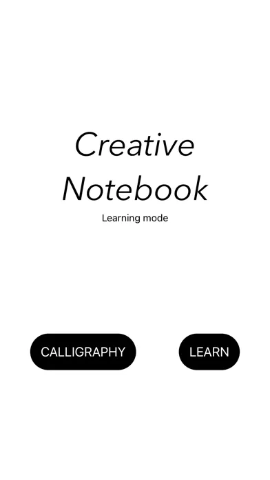 Screenshot di Creative Notebook