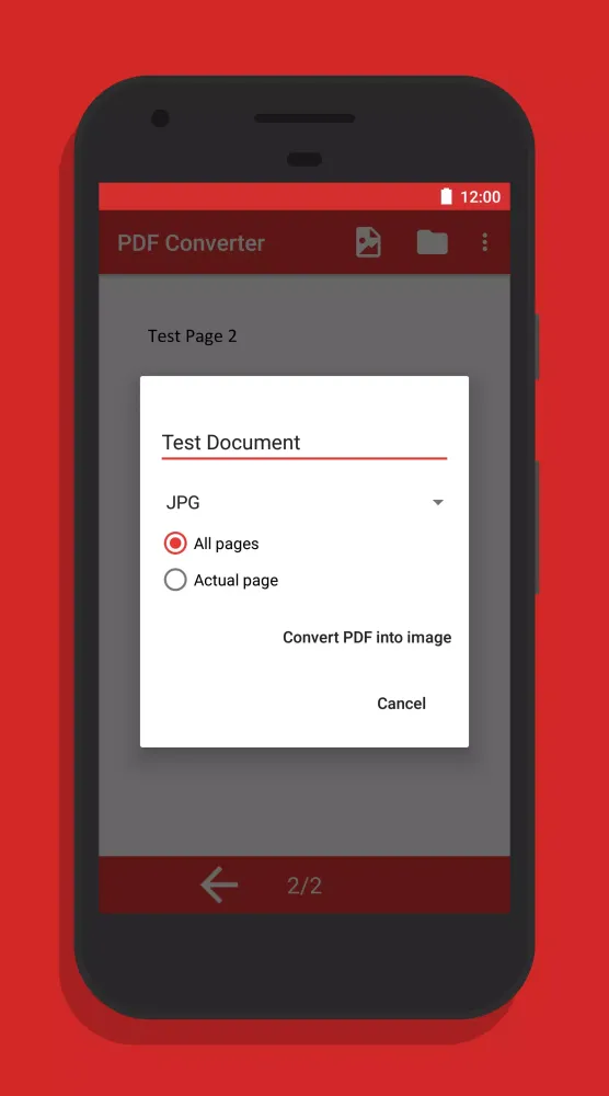 Capturas de pantalla de PDF Converter