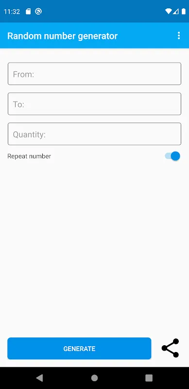 Random number generator Screenshots