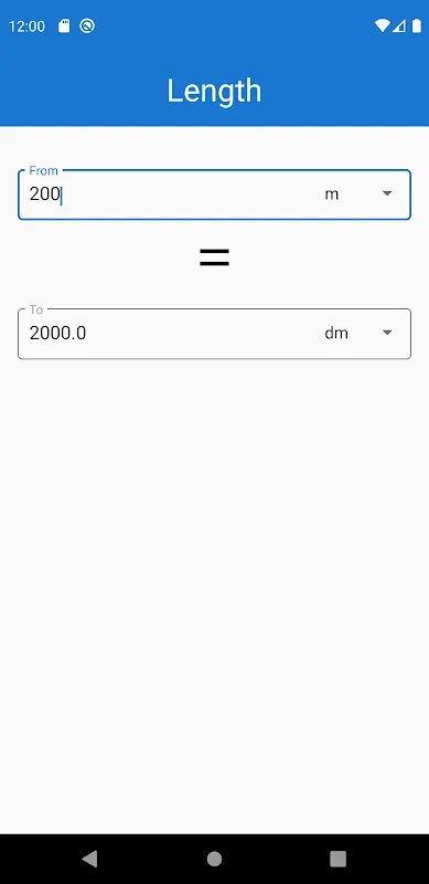 Unit Converter Screenshots