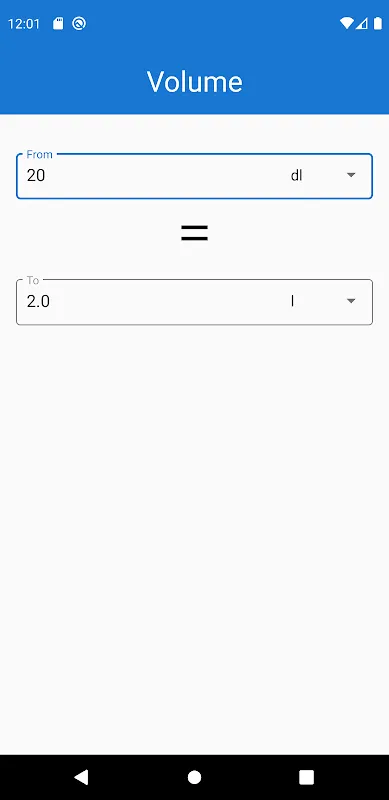 Unit Converter Screenshots