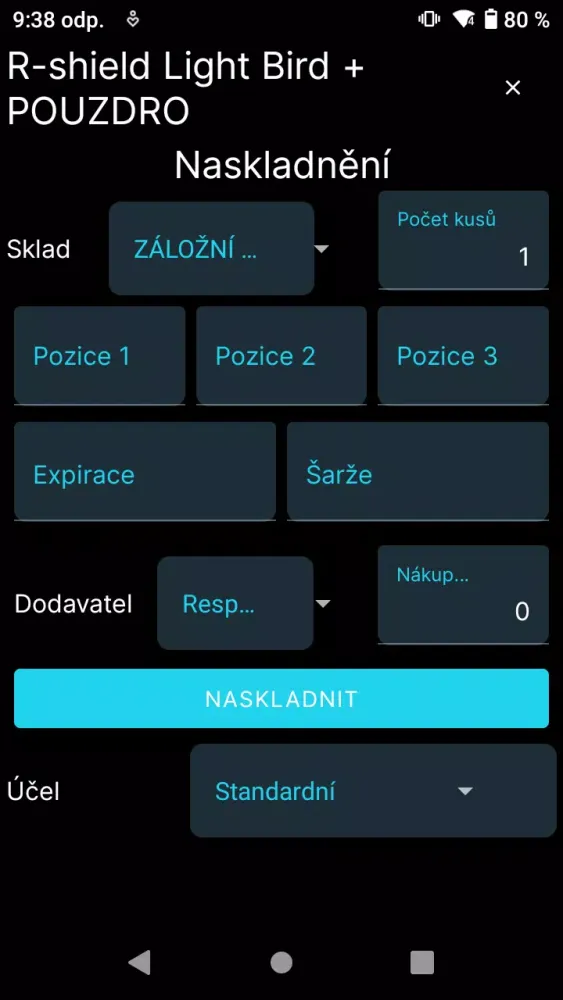 Depoto - WMS, sklad, expedice Ekran Görüntüleri