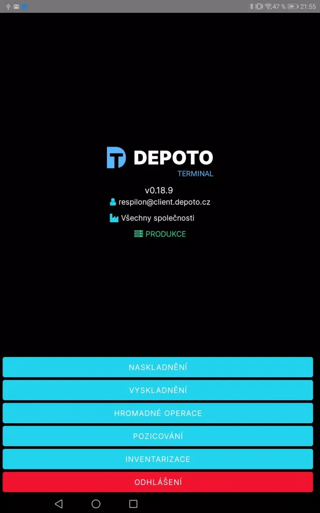 Depoto - WMS, sklad, expedice Ekran Görüntüleri