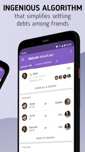 صور Settle Up – Group Expenses