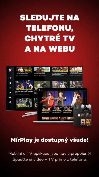 Ảnh chụp màn hình của MírPlay: videotéka Divadla Mír