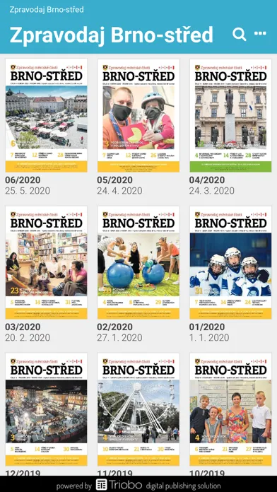 Zpravodaj MČ Brno-střed स्क्रीनशॉट