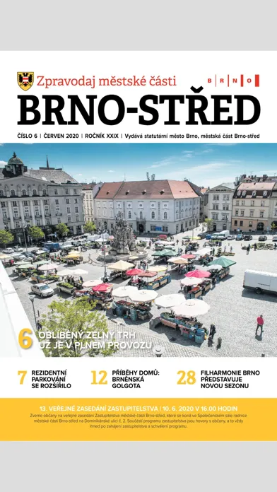 Zpravodaj MČ Brno-střed स्क्रीनशॉट
