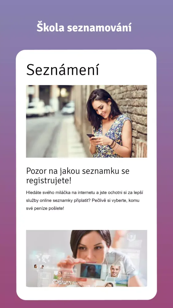 Seznamka pro vztah Elite Date Screenshots