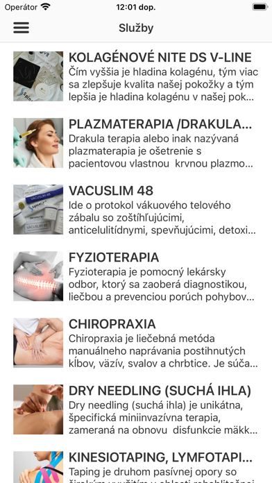 Screenshot di SpineCare