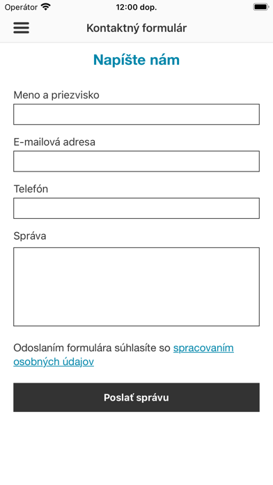 Screenshot di SpineCare