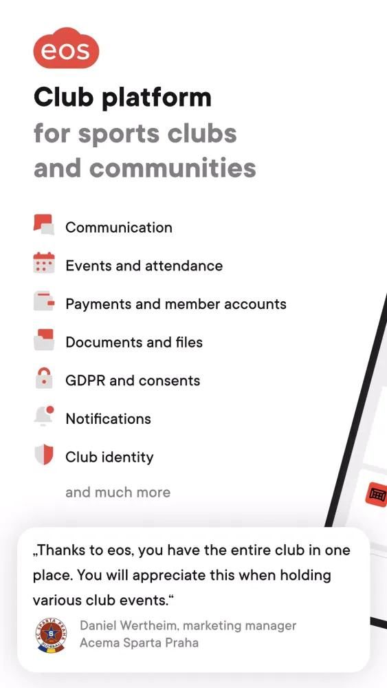 EOS for clubs and communities应用截图
