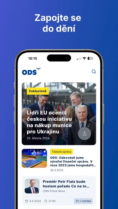 ODS - zprávy, akce a komunita スクリーンショット