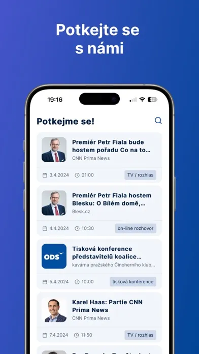 ODS - zprávy, akce a komunita スクリーンショット
