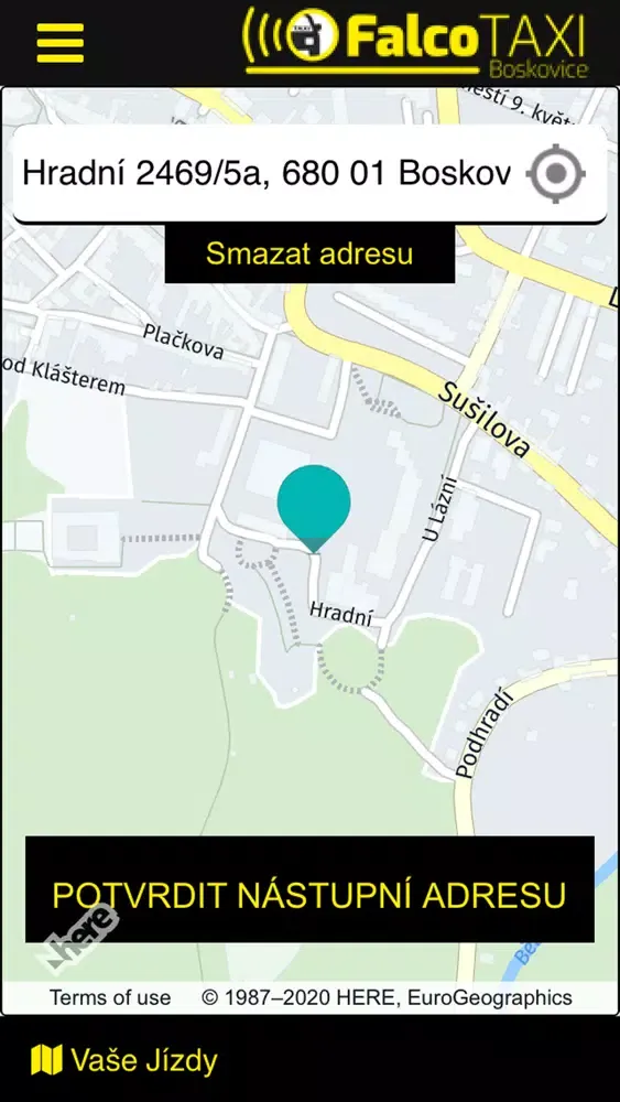 FalcoTaxi Boskovice स्क्रीनशॉट