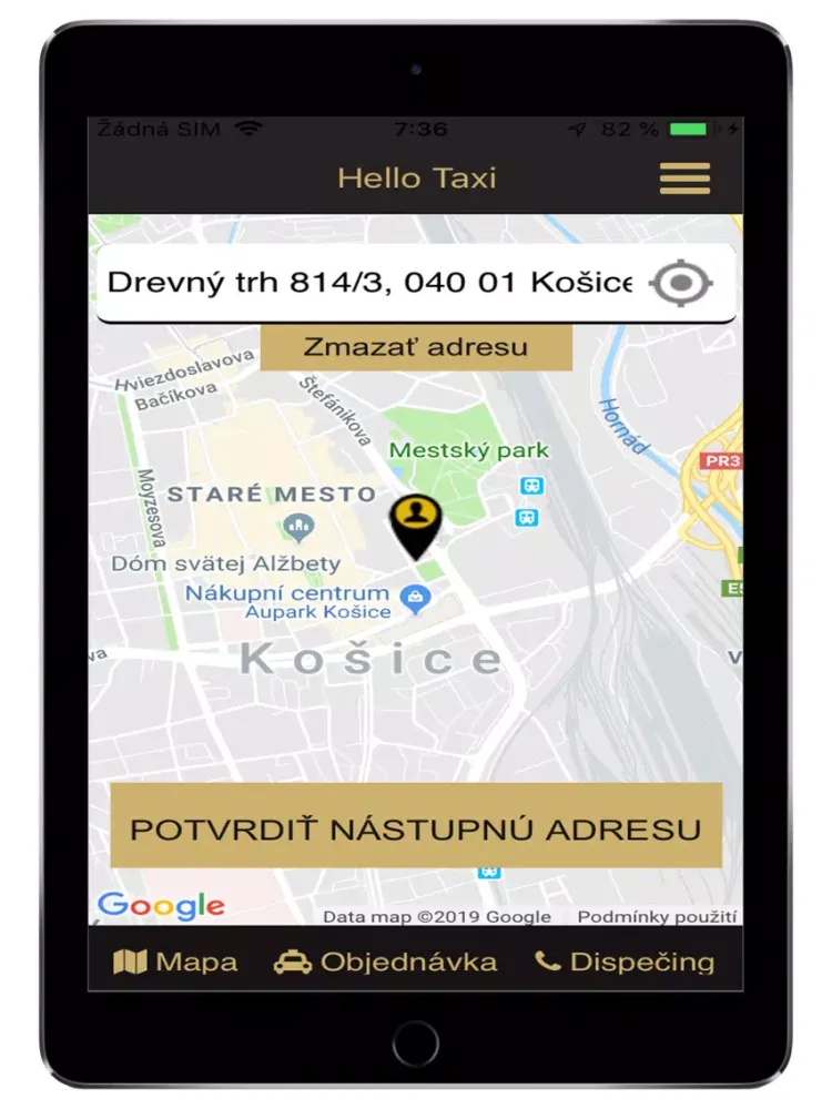 Capturas de pantalla de HELLO TAXI Košice iPad 