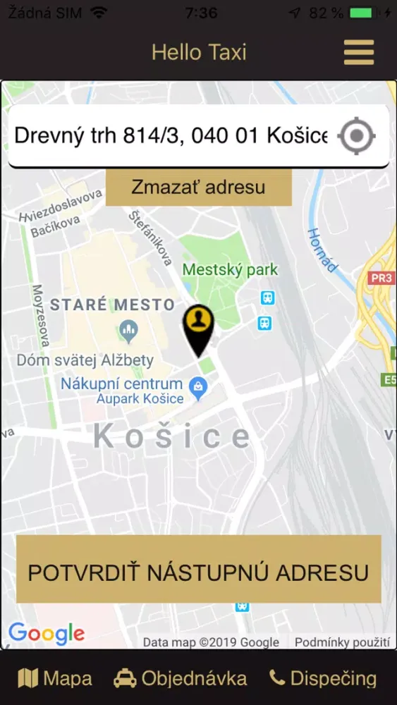 Capturas de pantalla de HELLO TAXI Košice