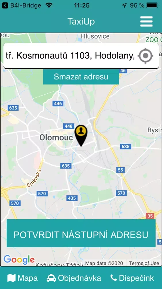 TaxiUp Olomouc應用截圖