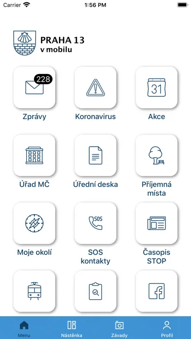 Praha 13 v mobilu Screenshots
