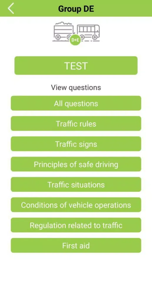 Screenshot di Driving school tests (CZ)