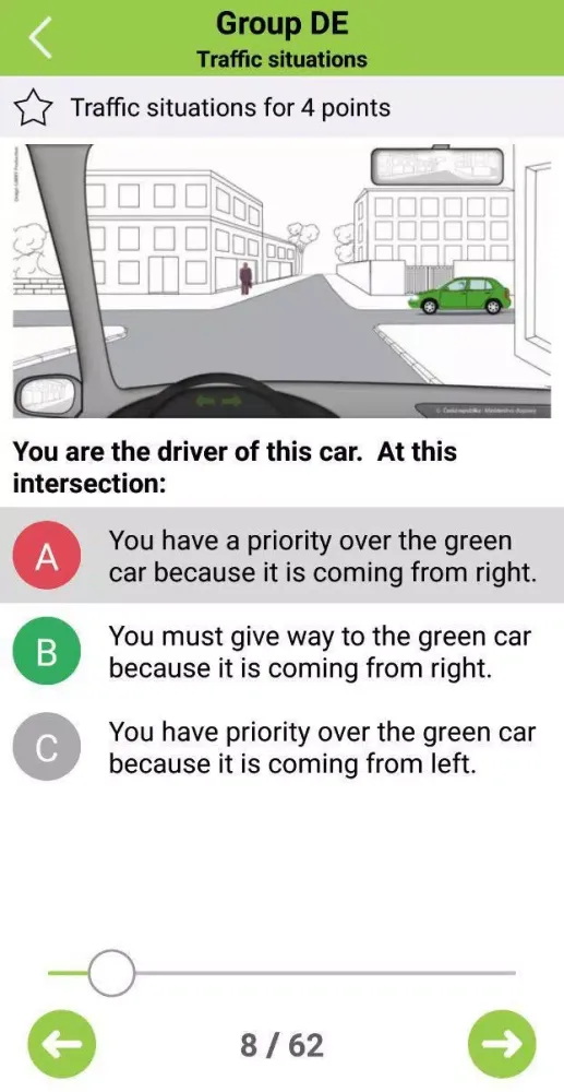 Screenshot di Driving school tests (CZ)