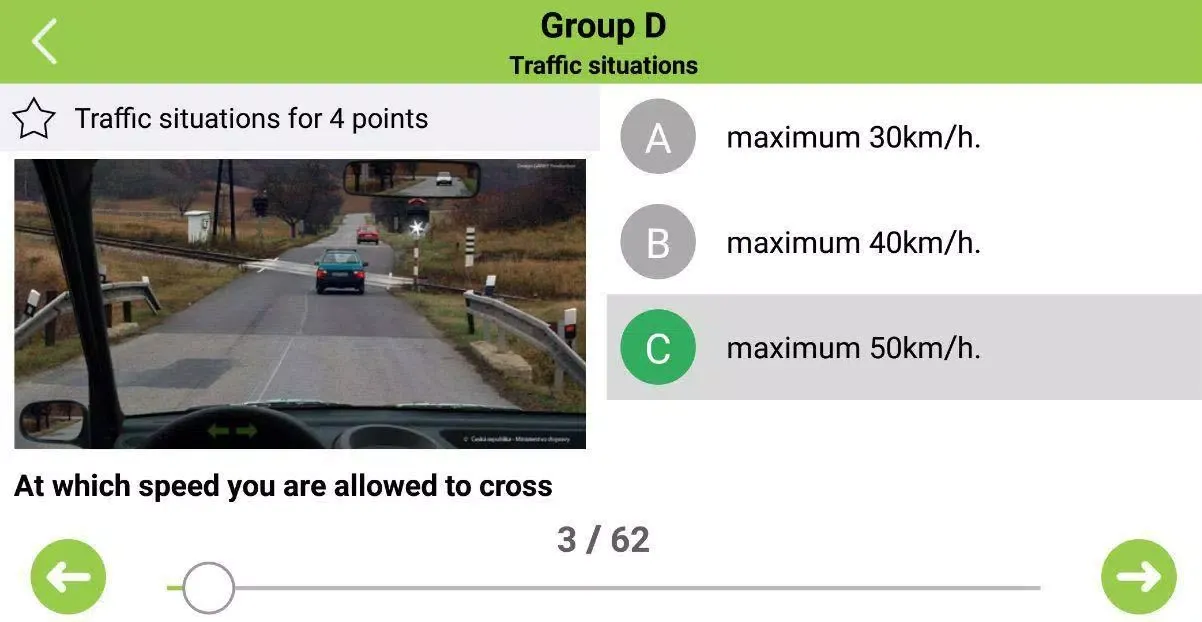 Screenshot di Driving school tests (CZ)