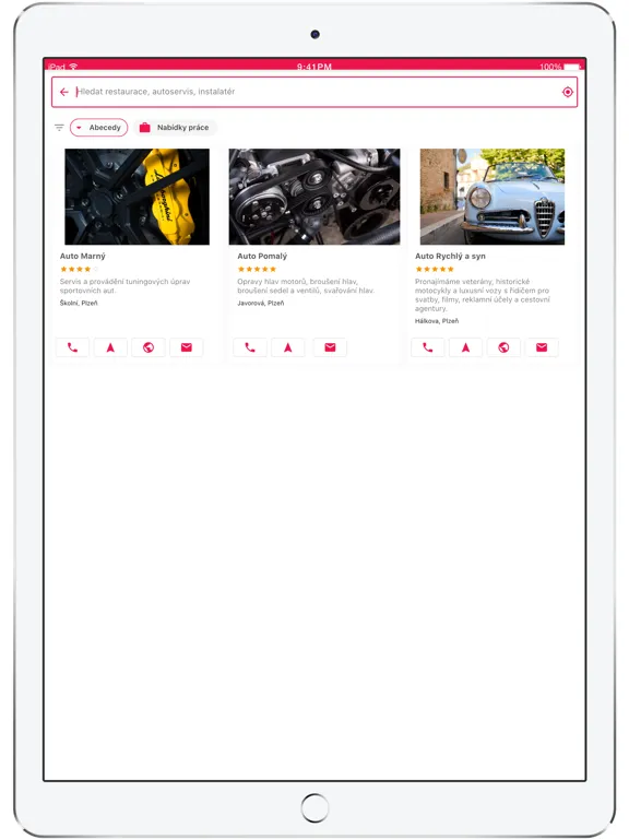 Firmy v dosahu.cz iPad 应用截图