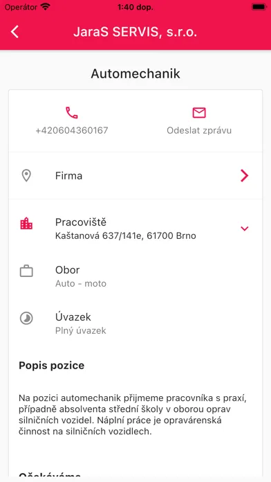 Firmy v dosahu.cz应用截图