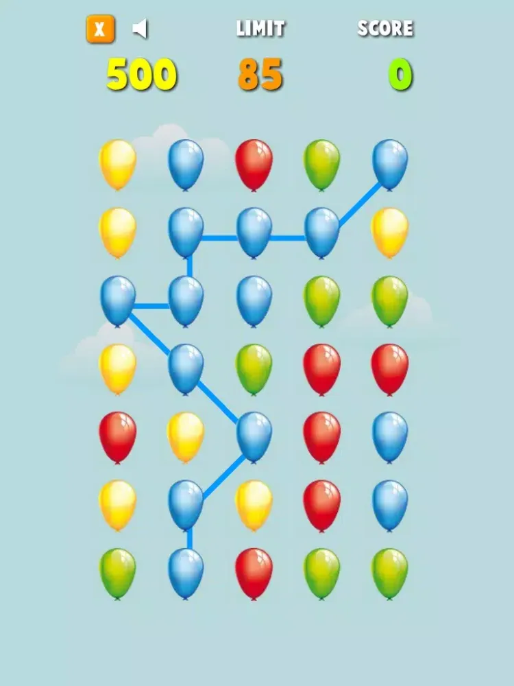 Balloons Match And Crush - Free iPad  Screenshots