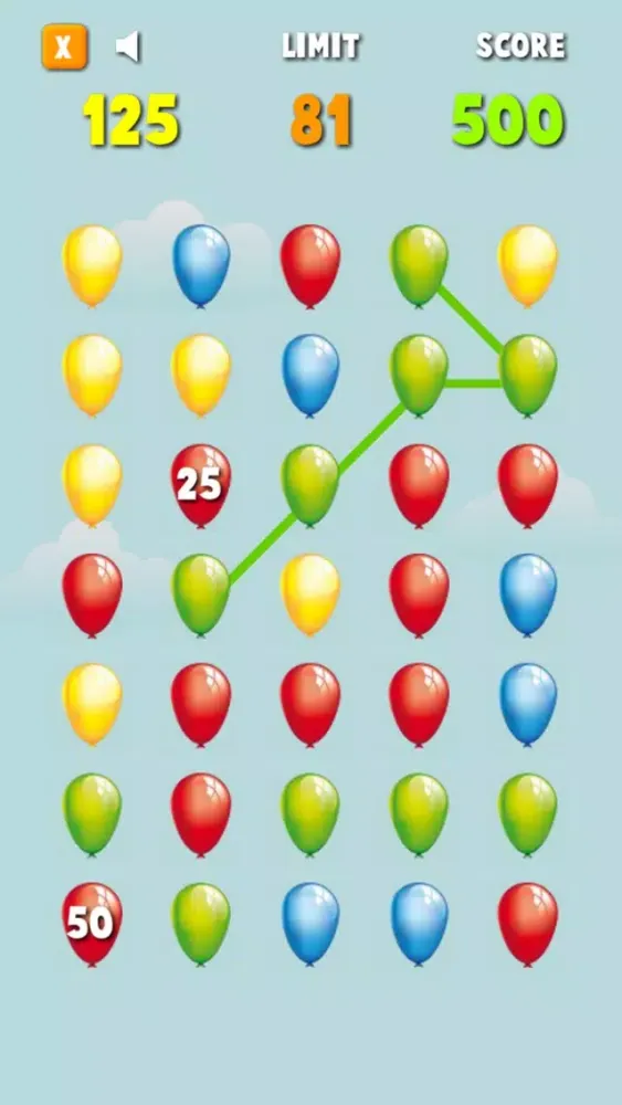 Balloons Match And Crush - Free Screenshots