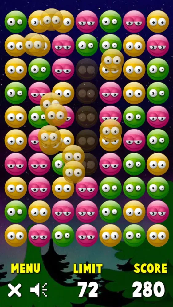 Ảnh chụp màn hình của Bubblins Match4 - Best Free Puzzle & Matching Bubbles Mania