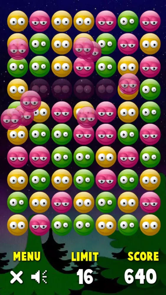 Ảnh chụp màn hình của Bubblins Match4 - Best Free Puzzle & Matching Bubbles Mania
