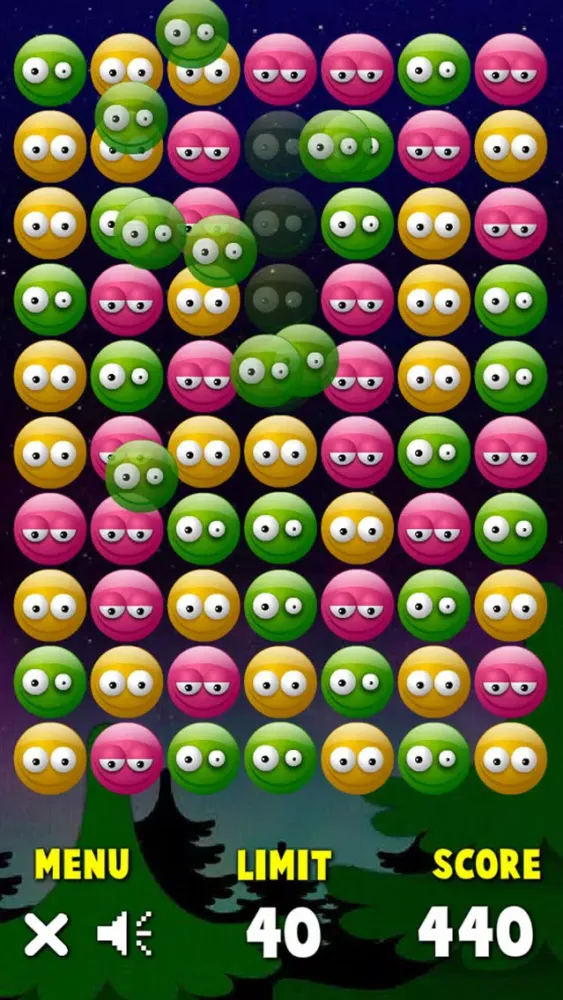 Ảnh chụp màn hình của Bubblins Match4 - Best Free Puzzle & Matching Bubbles Mania