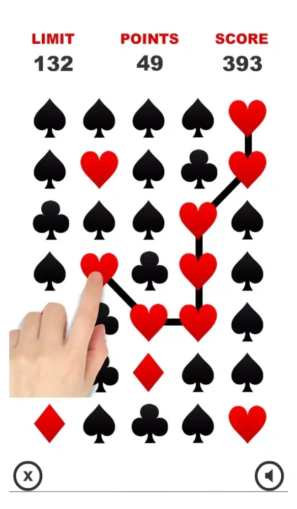 Card Suits Puzzle - Free Brain Game स्क्रीनशॉट
