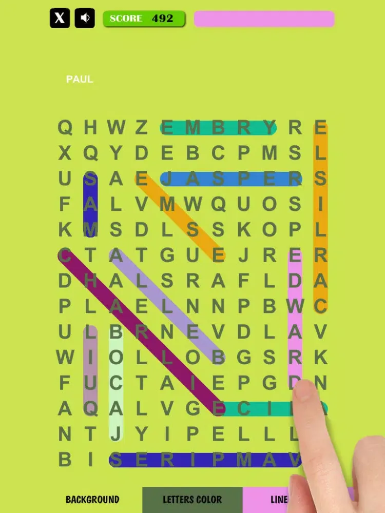 Screenshot di Hidden Words - Free Word Search iPad 