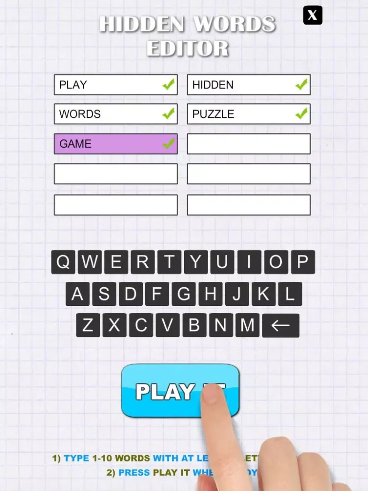Screenshot di Hidden Words - Free Word Search iPad 