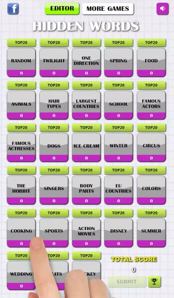 Screenshot di Hidden Words - Free Word Search