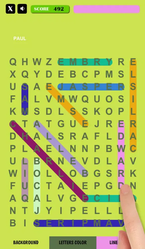 Screenshot di Hidden Words - Free Word Search