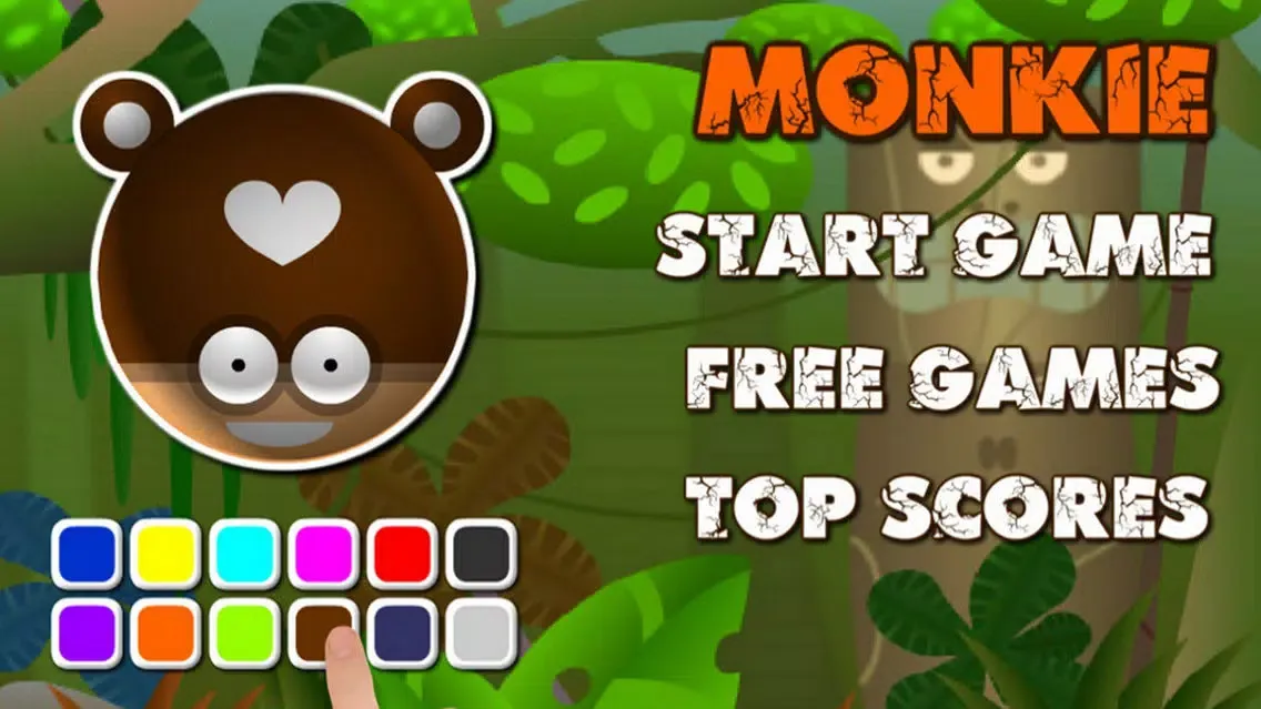 Tangkapan skrin Monkie Jungle Sling - Free