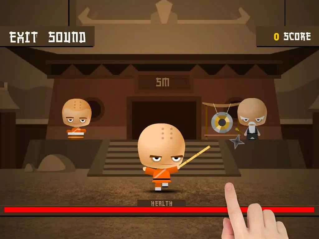 Capturas de pantalla de Shaolin Master - Free Kung Fu Karate Action Game iPad 