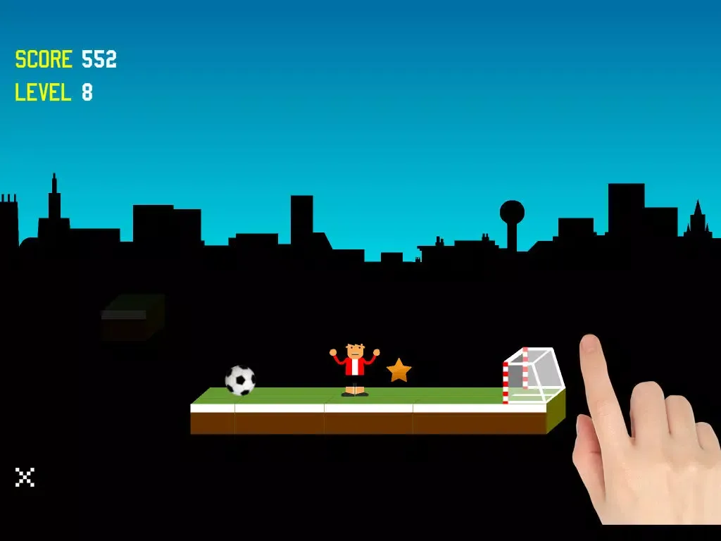 Tangkapan skrin Soccer Jump - Best Free Arcade Soccer and Football Game iPad 