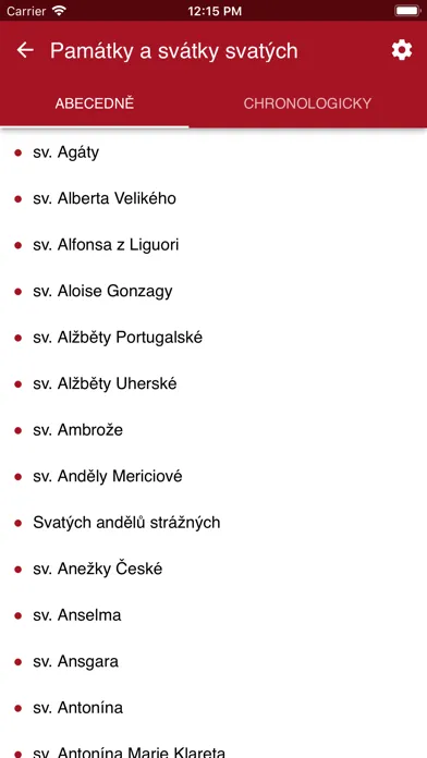 Zrzuty ekranu Misál 2023/24