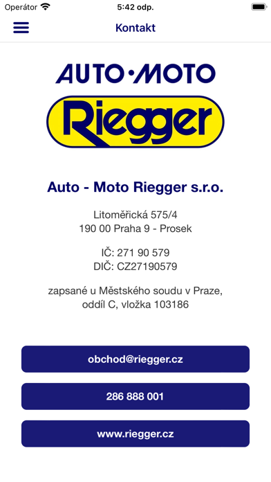 Capturas de pantalla de Riegger