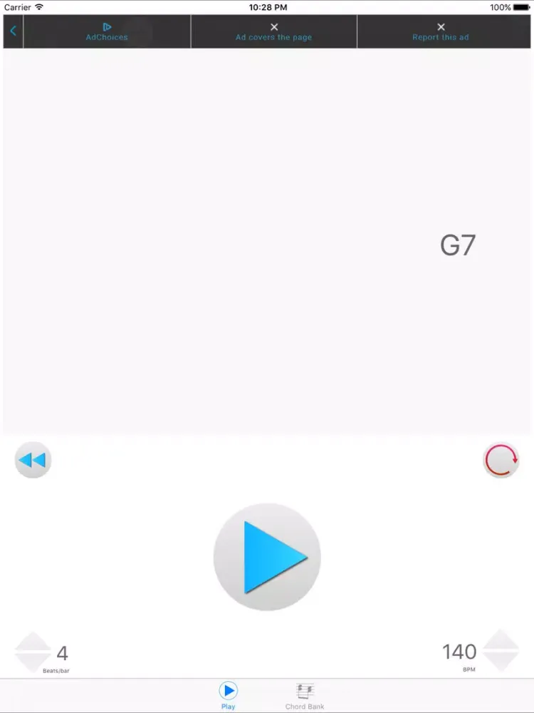 Chord Coach iPad  سکرین شاٹس