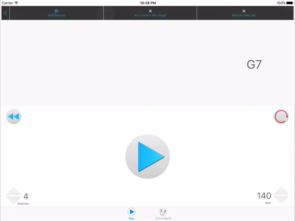Chord Coach iPad  سکرین شاٹس