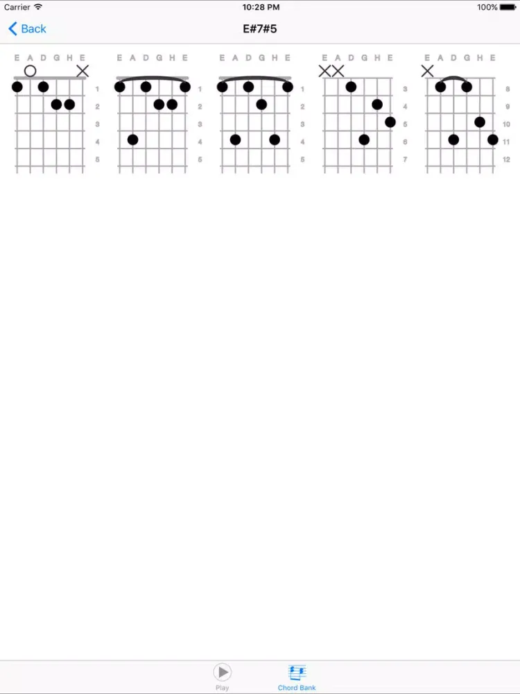 Chord Coach iPad  سکرین شاٹس
