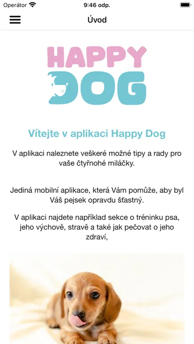 Zrzuty ekranu Happy Dog CZ