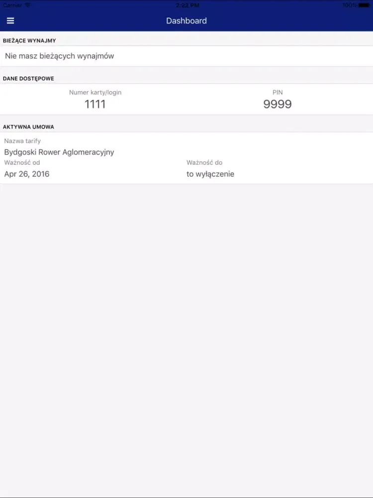 Скриншоты Bydgoski Rower Aglomeracyjny iPad 