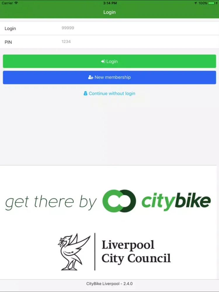 صور citybike Liverpool iPad 