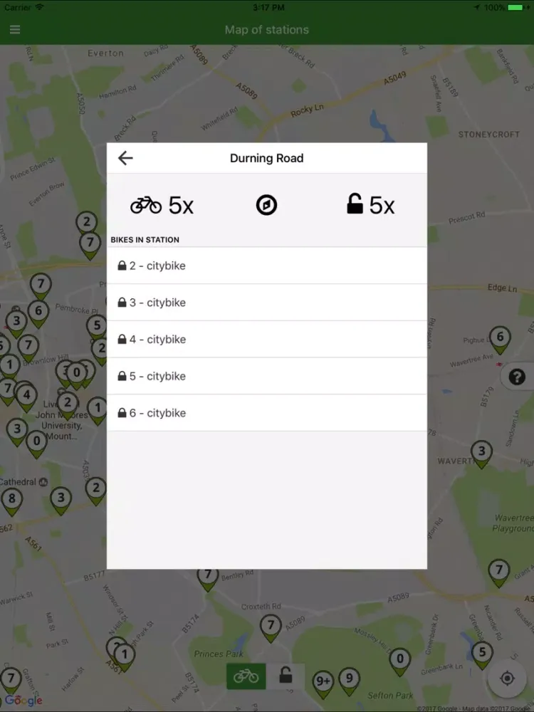صور citybike Liverpool iPad 