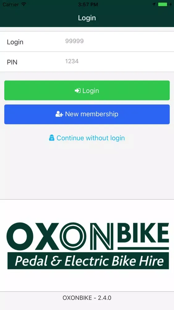 OXONBIKE應用截圖